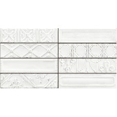 Плитка 7*28 Eden Decoro Tin Bianco R12C